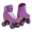 Purple, variant on Atom Quad Outdoor Roller Skates - Vista Nylon Women's Outdoor Package (Wheels: Atom Pulse Lite 78A)
