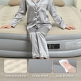 thumbnail image 3 of TripHug Queen Air Mattress with Built-in Pump, 2 Min Fast Inflation, 16" Raised Height, Supports up to 650 lbs, for Camping, Home Use, Guests, Portable Travel, 3 of 7
