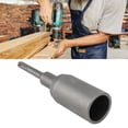 thumbnail image 1 of Forged Steel Grounding Rod Driver - Heavy Duty T Post Ground Rod Driver For Hammer Drill, Impact , Wide Compatibility, 1 of 8