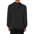 thumbnail image 3 of SUDADERA CON CAPUCHA INSPIRADA CHIC PARA HOMBRE DE MANGAS LARGAS SÓLIDA CON CORDÓN PULLOVER 2XL NEGRO OSCURO, 3 of 7