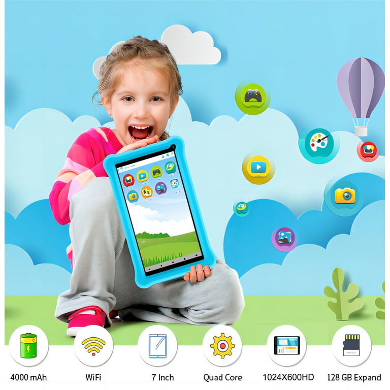 yunn☆kids LIFE niuniutab Kids Tablet,7 inch Android for Kids, 3+5GB RAM