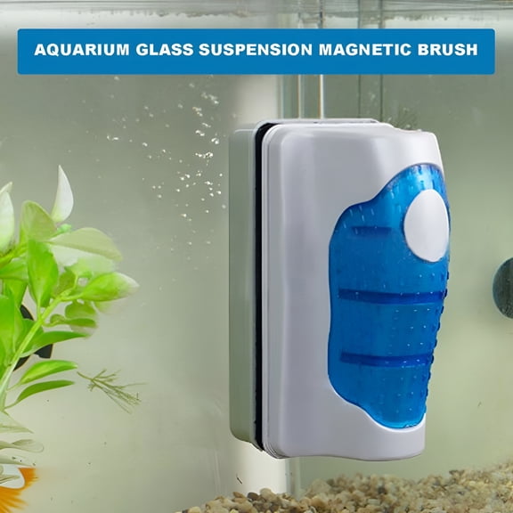 ACDANC Magnetic Aquarium Cleaner, 2.8 in Floating Algae Scraper, Effortless Glass Cleaning for Fish Tanks
