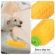 thumbnail image 5 of KAKOWELY Juguete chirriante para mascotas con forma de maíz horneado, juguete para morder para perros, juguete para limpiar los dientes de cachorros, juguete de látex para molares de perros., 5 of 5