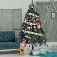 thumbnail image 6 of Yescom Christmas Tree Artificial with Lights,6Ft Green Xmas Tree,Foldable Hinged,670 Branch Tips, 6 of 8