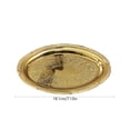 thumbnail image 2 of OCCOA Metal Steak Breakfast Versatile Pasta Plate for Home Use Style Restaurant Hotel Western Cuisine Rustproof Durable Dessert Tray Jewelry Storage Decor, Gold, 2 of 6