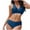 Gray, variant on Women's 2 Piece Bikini Sets, Trendy Keyhole Full-Figure Bras Bathing Suits, Vacation Swimsuits Swimwear for Beach & Pool Pinky L