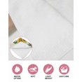 thumbnail image 6 of Spring Eucalyptus Sunflower Kitchen Dish Towels for Drying Dishes Set of 2, Farmhouse Birds Rustic Burlap Waffle Weave Microfiber Hand Tea Bathroom Towels Quick Dry & Absorbent Towel 15.7x23.6, 6 of 7