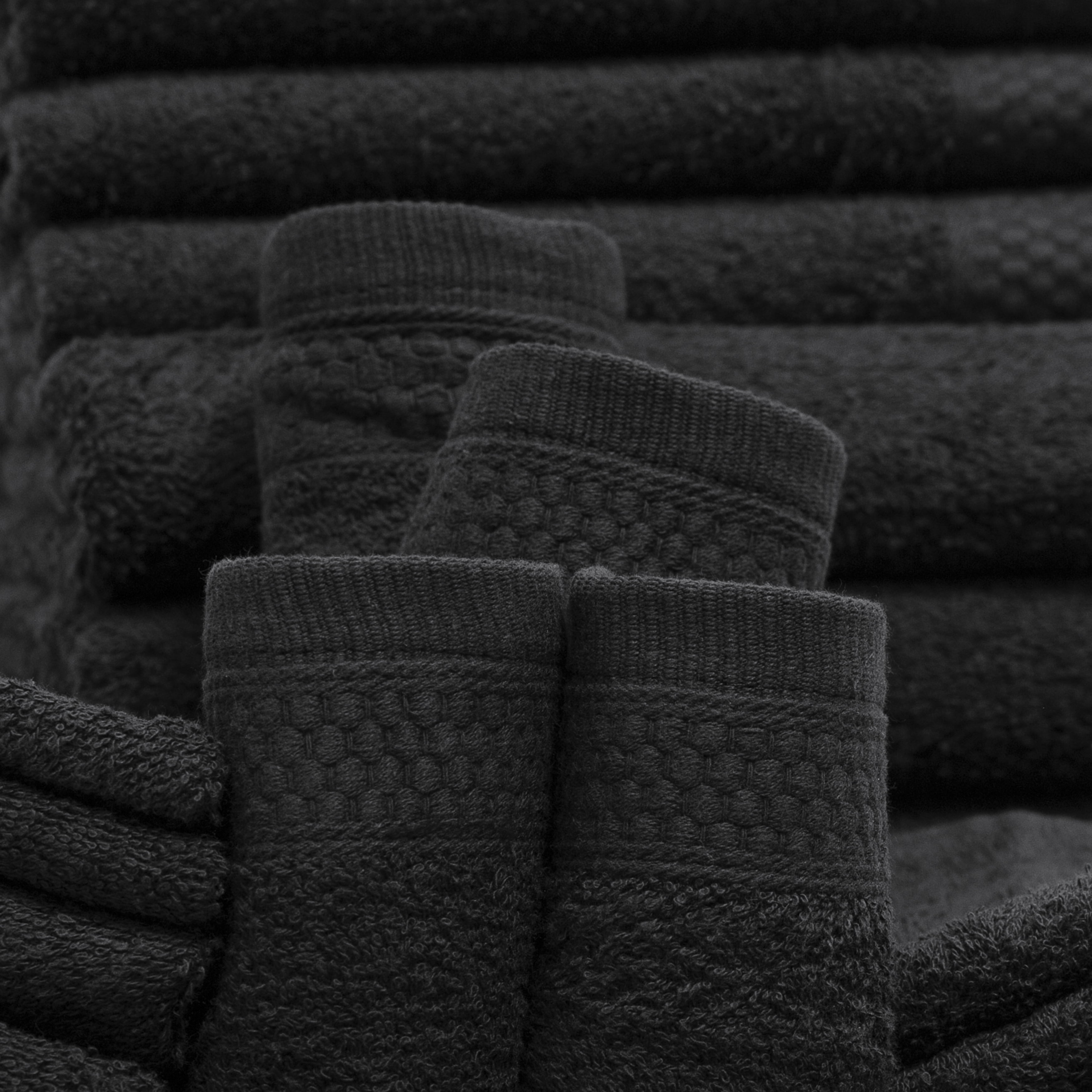 Baltic Linen 100% Cotton 24-Piece Cotton Bath Towel Set