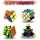 thumbnail image 2 of Juego de cubos Paquete de cubos de velocidad mágica 2x2x2 + 4x4x4 + Pirámide Pyraminx + 3x3 Fenghuolun, Juegos de cubos de rompecabezas 3D de fácil giro, regalo de juguete para, 2 of 5