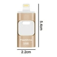 thumbnail image 5 of Flash Drive, 3 in 1 USB 3.0 Memory Stick, Photo Stick External Storage Thumb Drive for iPhone iPad Android Computer, 5 of 5