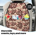 thumbnail image 3 of Uemuo Snake Printed Car Back Seat Protector,2 Pcs Backseat Car Organizer, Kick Mats Back Seat Protector , Back Seat Organizer for Kids, 3 of 8