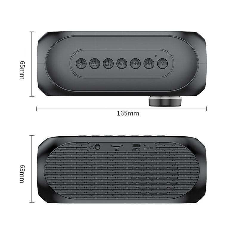ZINGBIRD Bluetooth Speaker with Built in Wireless Earbuds, Portable Mini  Speakers Bluetooth Wireless Headphones Combo,Wireless Waterproof Speaker  for