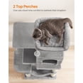 thumbnail image 4 of Torre para gatos Feandrea Cat Tree de 112 cm con rascadores y hamaca, 4 of 9