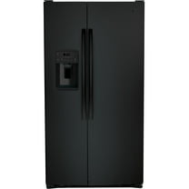 GE APPLIANCES GSE25GGPBB side by side freestanding refrigerator