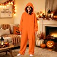 thumbnail image 4 of Men's Jumpsuit Loose Fit One Piece Lounge Wear, Lightweight Breathable Overalls For Everyday Comfort And Mobility, 4 of 8