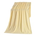thumbnail image 4 of Tuvgenk Absorbent Bath Towels Large Quick Dry Microfiber Bath Towel Yellow Thick Lightweight Soft 55x28 inch for Bathroom Beach Shower, 4 of 4