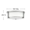 thumbnail image 2 of Hinkley Lighting - Two Light Flush Mount - Foyer - Lowell - 2 Light Medium Flush, 2 of 7