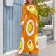 thumbnail image 3 of Vestido largo naranja blanco amarillo con círculos mod Vestido largo morado Vestidos de mujer noche mujer 2024, 3 of 4