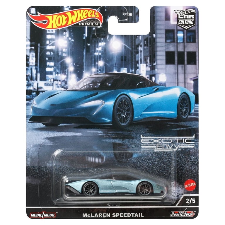 Hot Wheels Premium Car Culture 2022 Exotic Envy Set of 5, 1:64