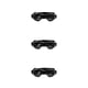 thumbnail image 2 of Gafas de sol para mascotas Greeniant ABS Gafas de snowboard color sólido Negro, 2 of 5