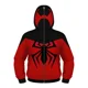 thumbnail image 3 of Sudadera con capucha de superhéroe Spiderman de Los Vengadores para niños, sudadera con cremallera 3D de Miles Morales, chaqueta de Iron Man, disfraz de Cosplay de Anime para niños y niñas, 3 of 5