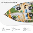 thumbnail image 5 of Kll Construction Machinery1 Decorative Throw Pillow Covers Velvet Soft For Couch Sofa Bedroom Living Room Outdoor -20"X20", 5 of 8