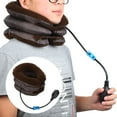 thumbnail image 3 of Cervical Vertebra Tractor, Portable Convenient Designs Portable Neck Tractor, Comfortable Moving Freely Rest Office Room for Home Coffee, 3 of 8