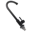 thumbnail image 4 of Grifo de agua fría Sincero giratorio de 90 grados Negro mate para lavabo de cocina, 4 of 10