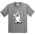 thumbnail image 3 of Inktastic Corgi Puppy Girl Youth T-Shirt, 3 of 5