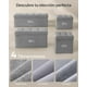 thumbnail image 4 of SONGMICS Banco de Almacenamiento, Baúl, Caja de Almacenamiento, Plegable, Carga de 300 kg, 120 L, 110 x 38 x 38 cm, Gris Claro, 4 of 5