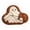 Ghost, variant on Halloween Ghost Coir Welcome Mat for Front Door Porch Entryway Decor Spooky Decorative Doormat Non Slip Square