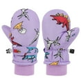 thumbnail image 2 of Landzoo One Toddler Cartoon Mittens Skiing Gloves Toddler SnowGloves Kids Baby Winter Mittens For Girls Boys Cute Warm Boys Girls Baby Gloves 4-10 Years, 2 of 9