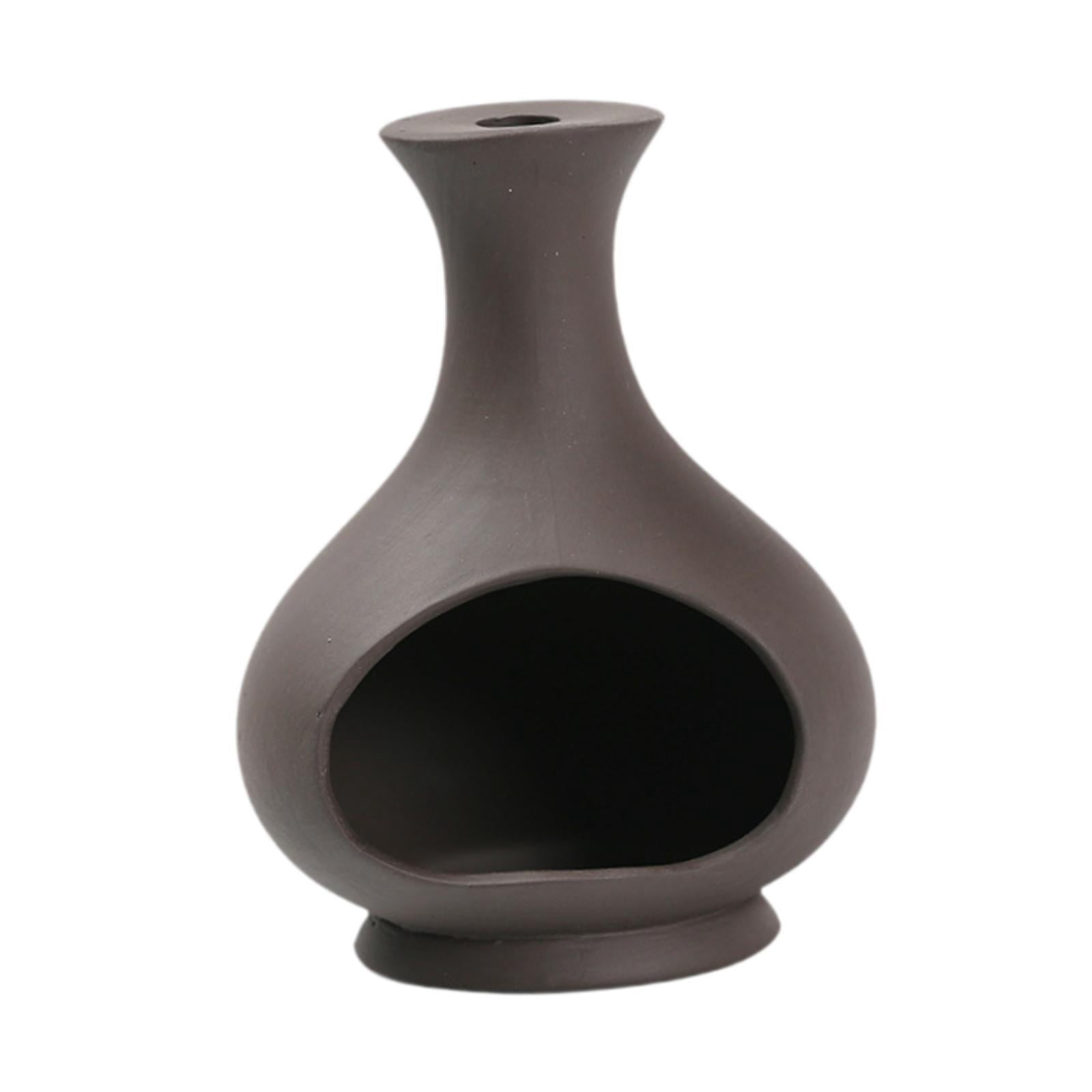 Zxpjkyu Palo Santo Holder Incense Burner Housewarming Gift Home Fragrance Desk Porcelain Bottle Shaped