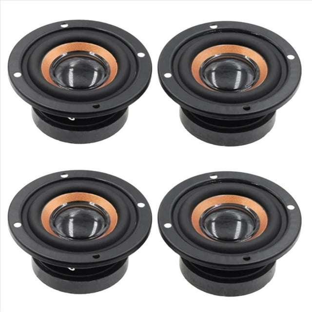 4X Altavoz de 3 W con Potentes Tweeters de Frecuencia de 4 Ohmios Altavoz para Cine Musical