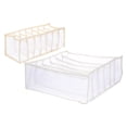 thumbnail image 1 of FESTFENDS 2Ud Caja De Almacenamiento Para Ropa Interior Con Material Nylon Saludable Beige, 1 of 6