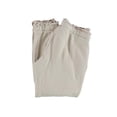 thumbnail image 2 of Project Social T Womens Solid Casual Cropped Pants, Beige, Medium, 2 of 2