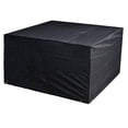 thumbnail image 4 of FRCOLOR Waterproof Patio Outdoor Table and Chair Set Cover (Black), 4 of 8