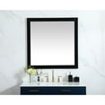 thumbnail image 2 of Aqua vanity mirror 36x36 inch in black, 2 of 5