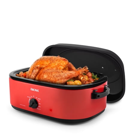AROMA® 18Qt. Roaster Oven with High-Dome Lid (ART-718RH)