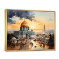 thumbnail image 2 of Designart "Dome Of Islam Art wall art I" Islamic Floater Framed Canvas Print, 2 of 7