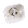 thumbnail image 4 of DEEPCRAFF 6 Pcs Ceramic Lamp Socket Flat Base Porcelain for Compact Design and Simple Style, 4 of 7