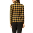 thumbnail image 3 of Hauts à Col Roulé à Manches Longues pour Femmes Extensibles Ajustés Noël Xmas Chemise de Fête S Jaune, 3 of 8