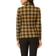 thumbnail image 3 of INSPIRE CHIC Camiseta de rayas de mujer de manga larga, casual, ajustada, de cuello alto, para primavera, otoño, fiesta de Navidad 2026 XS Amarillo, 3 of 8