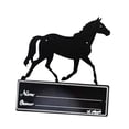thumbnail image 1 of Placa con nombre para caballos Zulema decoración de establos de caballos metal, 1 of 8