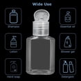 thumbnail image 3 of 25-Pack 60ml Clear PET Emulsion Dispenser Bottles - 1.57x1.18x3.54 Inch Empty Lotion Containers for Travel, Toiletries & Samples - Transparent Refillable Sub-Bottle Set (4.00x3.00x9.00cm), 3 of 4