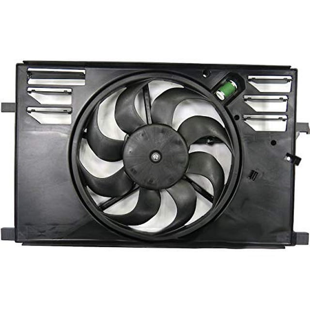 Radiator Fan Assembly - Compatible with 2015-2018 Jeep Renegade 2.4L 4-Cylinder