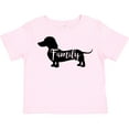 thumbnail image 3 of Inktastic Family Dog- short haired Dachshund Boys or Girls Toddler T-Shirt, 3 of 5