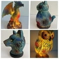 thumbnail image 2 of Flat Metal Tabletop Decoration And Home Decoration Animals Table Lamp Series, 2 of 5