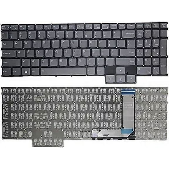 New US Black English Keyboard (Without palmrest No-Backlit) for Lenovo IdeaPad Gaming 3 16IAH7 82SC 3 16ARH7 82SA 3 15IAH7 82S9 3 15ARH7 82SB