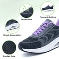 thumbnail image 3 of B BESUNEW Womens Walking Shoes | Arch Support Tennis Shoes | Fashion Sneakers for Casual Gym Workout US 5.5-11, 3 of 15